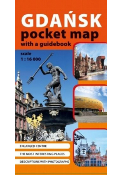 Plan kieszonkowy wersja angielska - Gdańsk