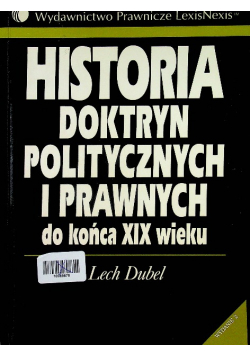 Historia doktryn politycznych i prawnych do końca XIX wieku