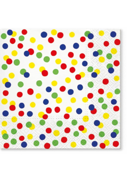 Serwetki Konfetti 33x33cm 20szt