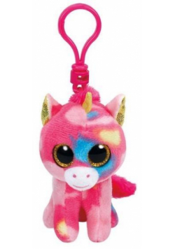 Beanie Boos Fantasia - Kolorowy Jednorożec brelok