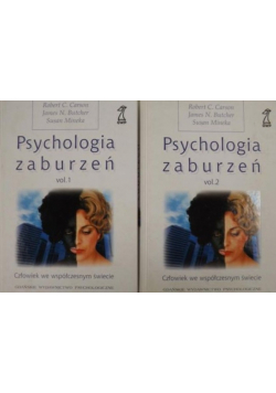 Psychologia zaburzeń Tom I i II