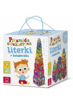 Piramida edukacyjna. Literki + książeczka
