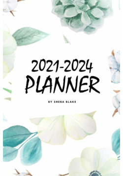 2021-2024 (4 Year) Planner (6x9 Softcover Planner / Journal)