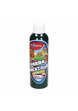 Farba plakatowa ciemnozielona 250ml