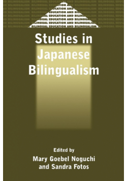 Studies in Japanese Bilingualism