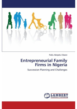 Entrepreneurial Family Firms in Nigeria