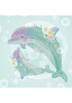 Diamond Dotz Box - Dolphin Dance
