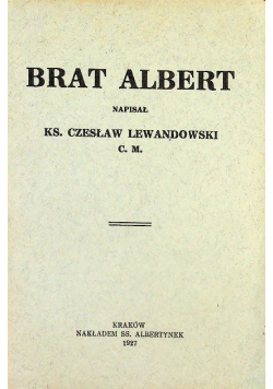 Brat Albert 1927 r.