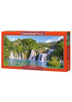 Puzzle 4000 Wodospady Krka - Chorwacja CASTOR