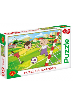Puzzle 60 Bolek i Lolek Piłka nożna Nowe