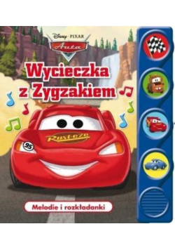 Disney Auta Wycieczka z Zygzakiem Melodie i rozkładanki