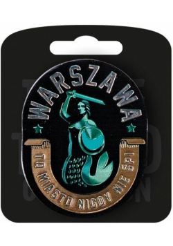 Magnes I love Poland Warszawa ILP-MAG-A-WAR-24