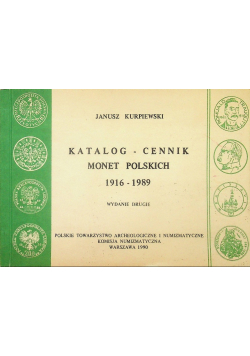 Katalog Cennik Monet Polskich 1916 - 1989