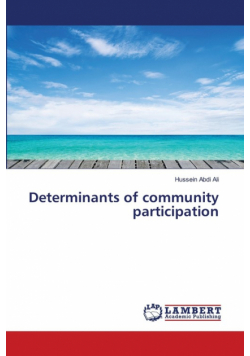 Determinants of community participation