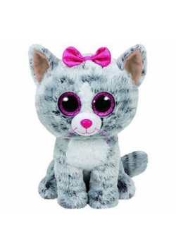 Beanie Boos Kiki - Szary Kot 24cm