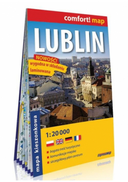 Comfort! map Lublin 1:20 000 mapa MINI