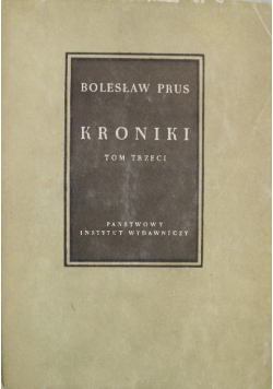 Kroniki Tom 3