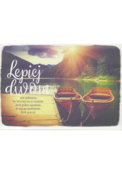 A Kartka składana - Lepiej dwóm