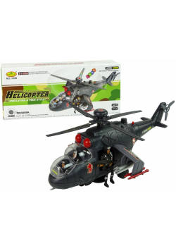 Helikopter czarny światło dźwięk