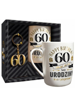 Zestaw 100 lat kubek + brelok 60