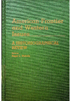 American frontier and western issues