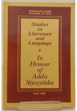 Studies in Literature and Language