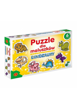 Puzzle dla maluszków Dinozaury ALEX