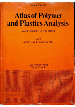 Atlas of Polymer and Plastics Analysis Vol 3