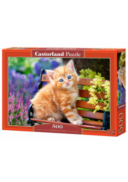 Puzzle Ginger Kitten 500