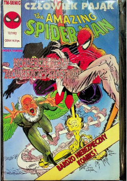 The amazing Spider Man 12/1992 Mordercze plany złowieszczej szóstki