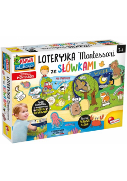 Loteryjka Montessori ze słówkami
