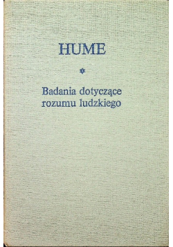Badania dotyczące rozumu ludzkiego