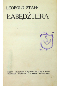 Łabędź i Lira 1914 r.