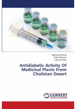Antidiabetic Activity Of Medicinal Plants From Cholistan Desert