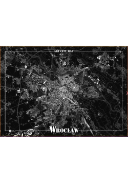 Plakat dekoracyjny - Wrocław