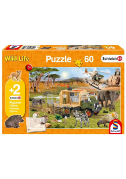 Puzzle 60 Pomagamy zwierzętom G3