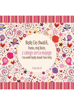 Podstawka korkowa - Będę cię chwalił