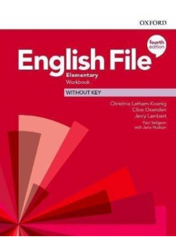 English File 4E Elementary WB without key OXFORD