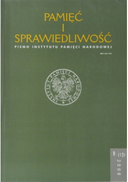 Pamięć i Sprawiedliwość Nr 1 / 13