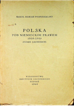 Polska pod niemieckim prawem 1946 r.