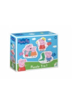Puzzle Peppa Pig 3 in1