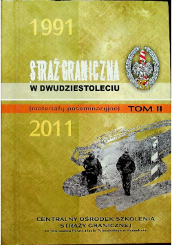 Straż graniczna w dwudziestoleciu