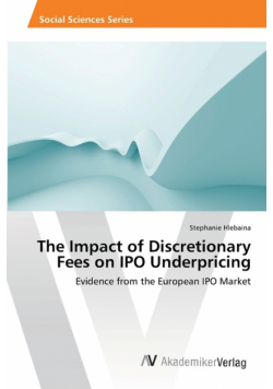 The Impact of Discretionary Fees on IPO Underpricing