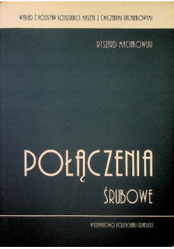 Połączenia śrubowe