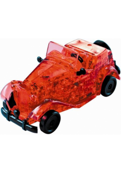 Crystal puzzle Automobil czerwony
