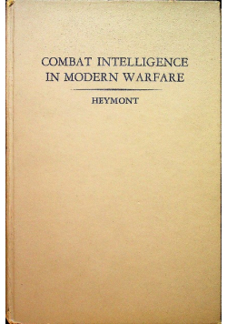 Combat intelligence in modern warfare