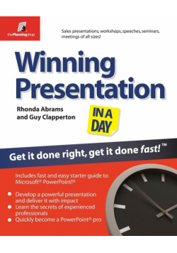 Winning Presentation in a Day