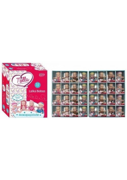 Lalka bobas Nella 12cm mix