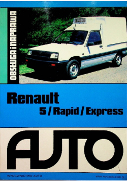 Obsługa i naprawa Renault 5 / Rapid/ Express