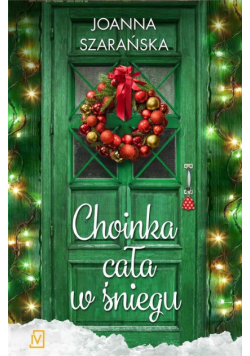 Choinka cała w śniegu
